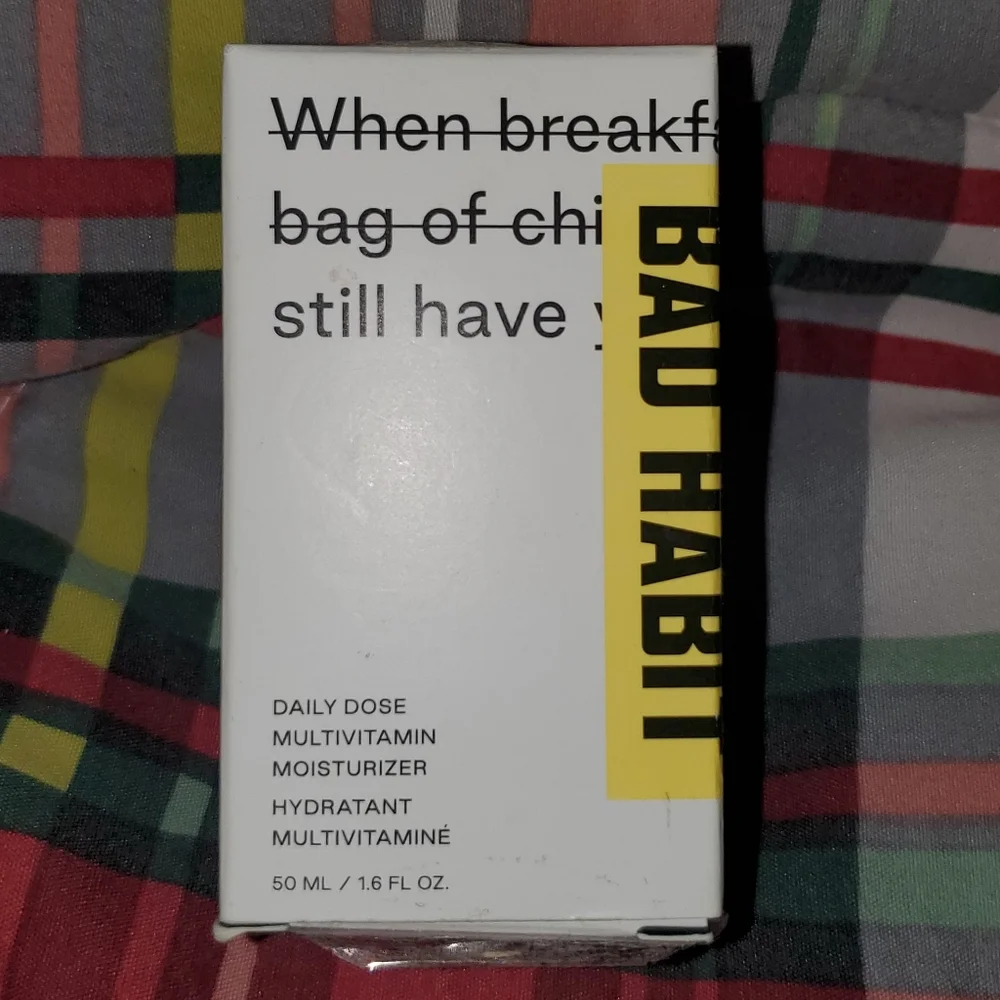 5 for $20 | NIB Bad Habit Daily Dose Multivitamin Moisturizer - Picture 2 of 10